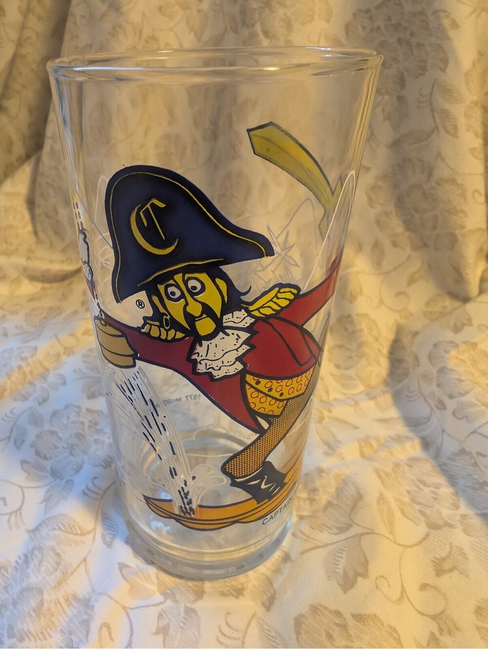 Vintage 1977 McDonaldland Captain Crook Glass